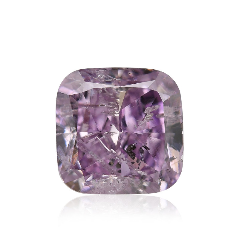 1.03 carat, Fancy Grayish Pink Purple Diamond, Cushion Shape, (I1 ...
