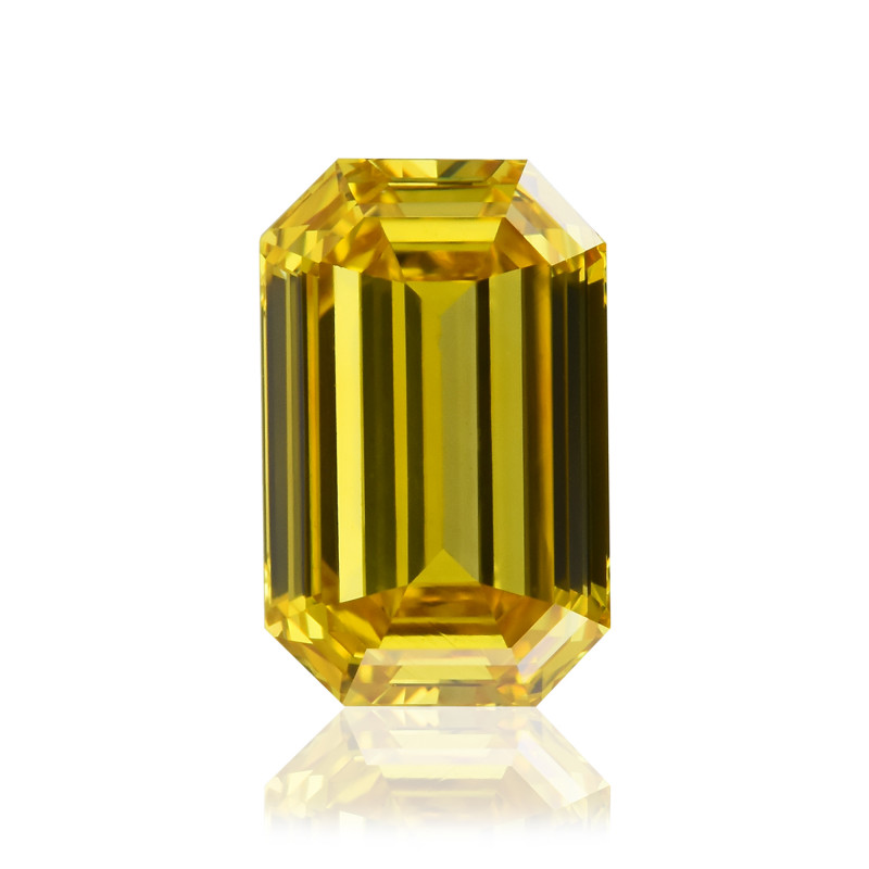 Fancy Vivid Orangy Yellow Diamond