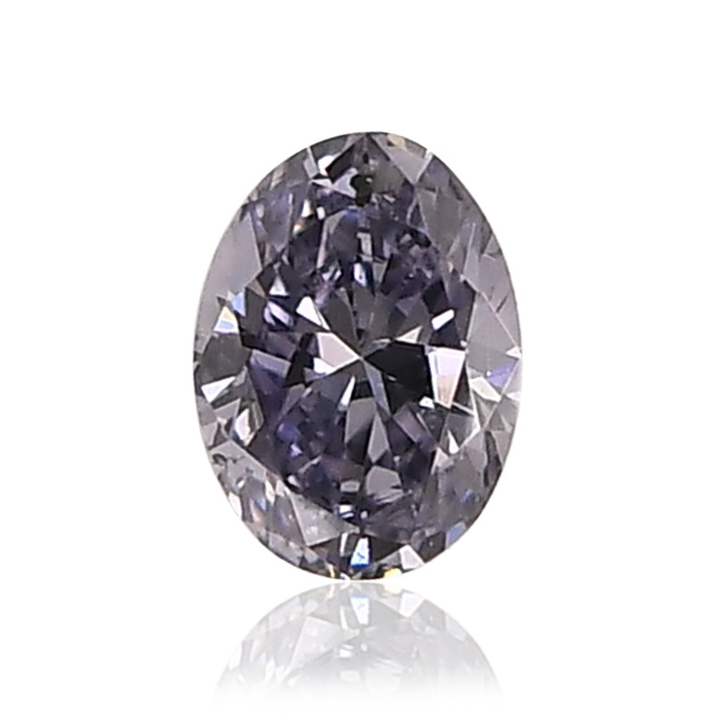 Violet Oval Diamond