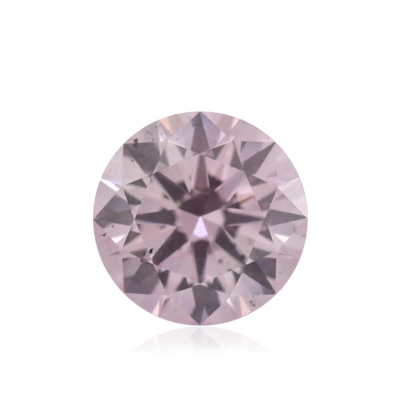 0.34 carat, Fancy Purplish Pink Diamond, 7PP, Round Shape, SI2 