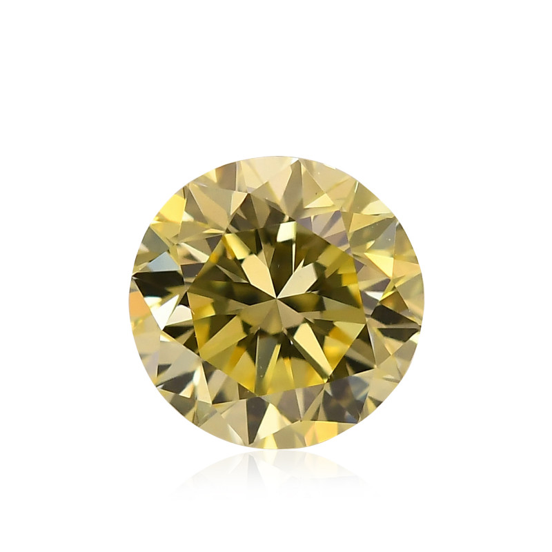 Yellow Round Diamond
