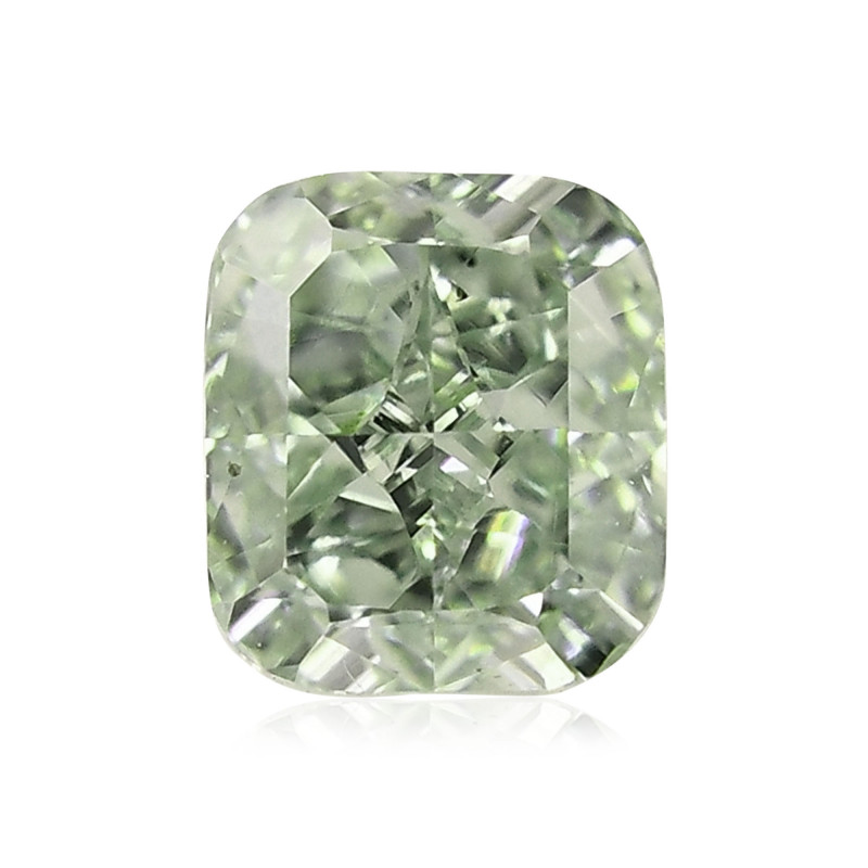 Green Cushion Diamond