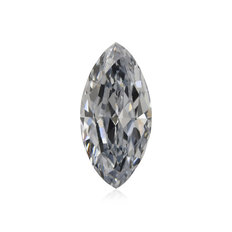 0.40 carat, Fancy Intense Blue Diamond, Marquise Shape, VS2 Clarity ...