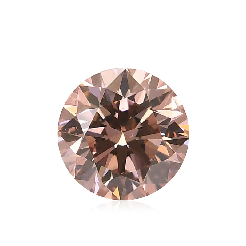 Fancy Intense Orangy Pink Diamond