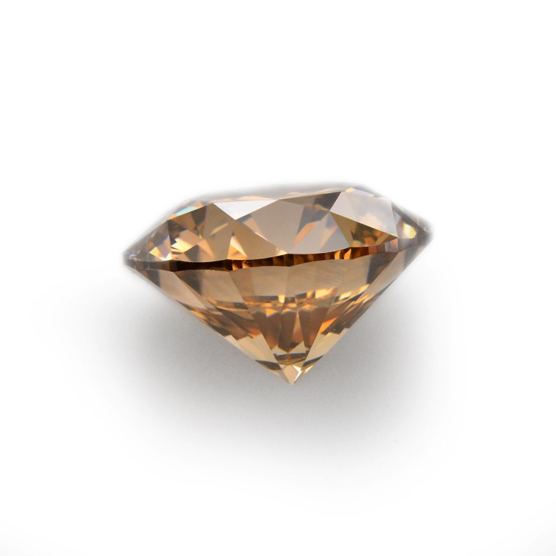 1.34 carat, Fancy Brown Diamond, Round Shape, SI1 Clarity, IGI, SKU 74166