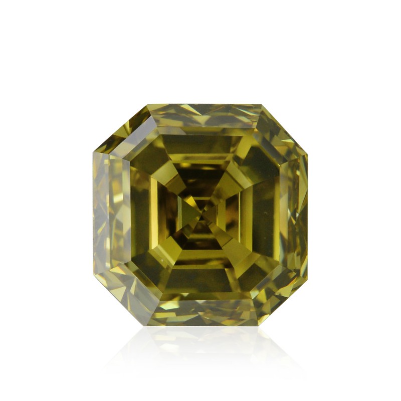 Fancy Deep Grayish Greenish Yellow Diamond