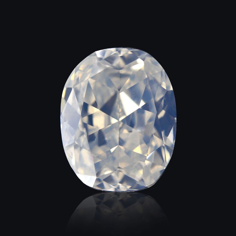 0.46 carat, Fancy White Diamond, Cushion Shape, (SI2) Clarity, GIA, SKU ...