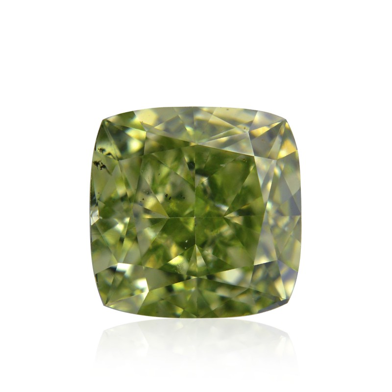 Fancy Intense Yellowish Green Diamond
