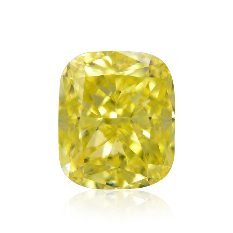 Yellow Cushion Diamond