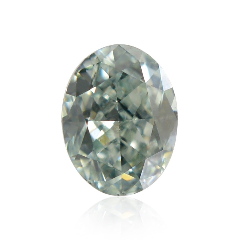 Green Oval Diamond