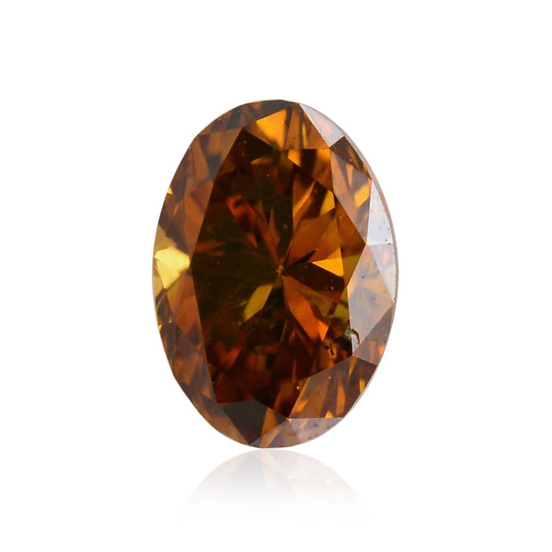 Orange Oval Diamond