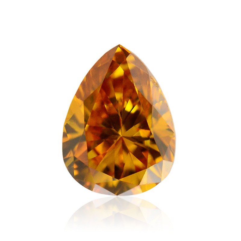 Orange Pear Diamond