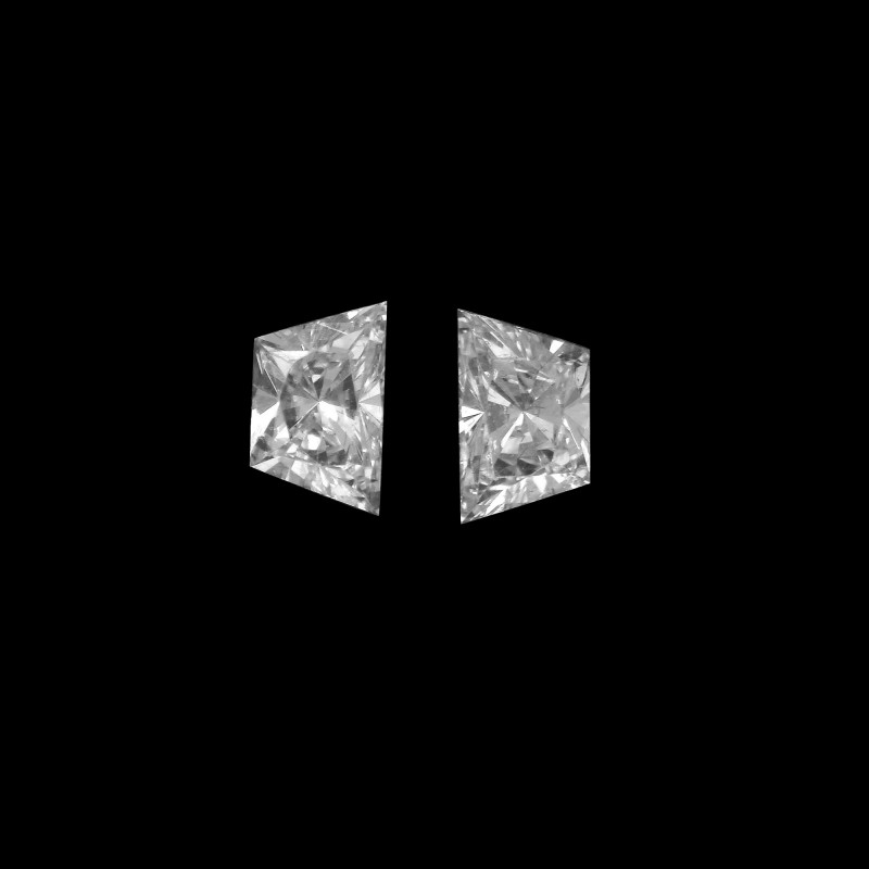 Colorless Trapezoid Diamond