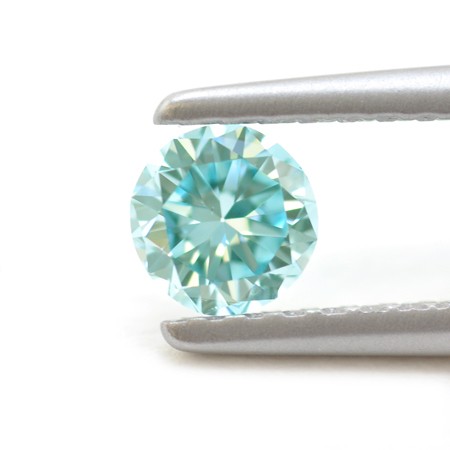 Fancy Intense Greenish Blue Diamond