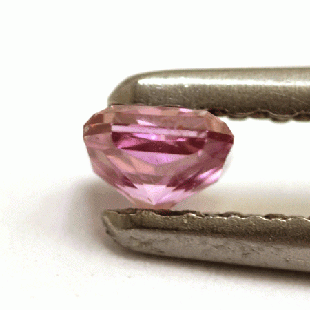 0.17 carat, Fancy Intense Pink Purple Diamond, Radiant Shape, SI1 ...