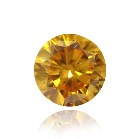Fancy Intense Orangy Yellow Diamond