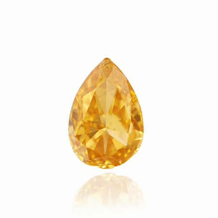 Fancy Vivid Yellowish Orange Diamond