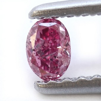 SET！FANCY VIVID PURPLISH PINK 0.076ct/0.074ct MQ/RT2384/CGL