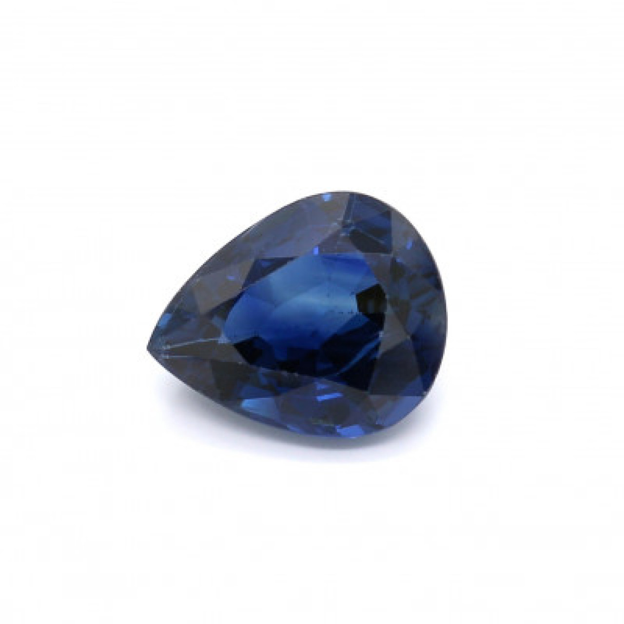 Details about  / Natural Sapphire Loose Gemstone 10 Ct Certified Pear Shape Blue Ceylon Pair