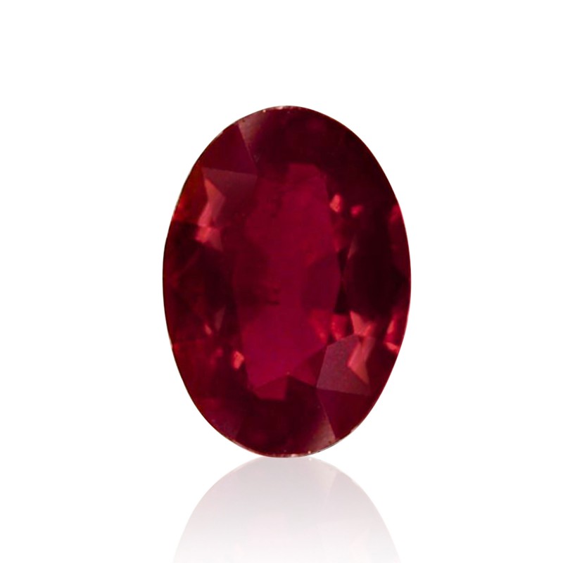 Pinkish Red Gemstone