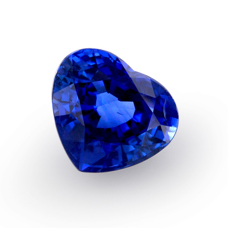 338 Carat Blue Sapphire Heart Shape Sku 336710