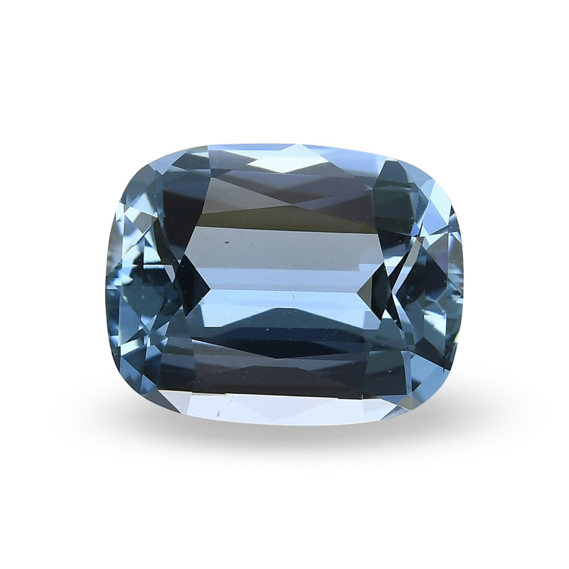 7.58 carat, Madagascar Aquamarine, Cushion Shape, Heat treatment, SKU ...