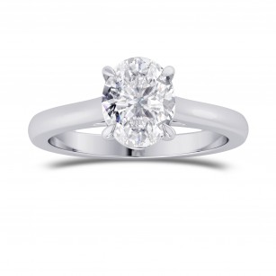 1.00ct. GIA Oval Classic 4 Prong Solitaire Ring, SKU 28102R (1.00Ct TW)