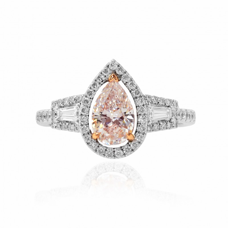 Pink diamond Halo ring, ARTIKELNUMMER 107561 (0,85 Karat TW)