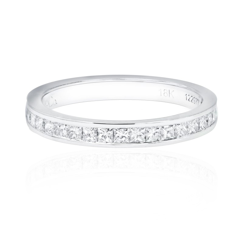 Princess Diamond Half Eternity Wedding Ring, SKU 122976 (0.50Ct TW)