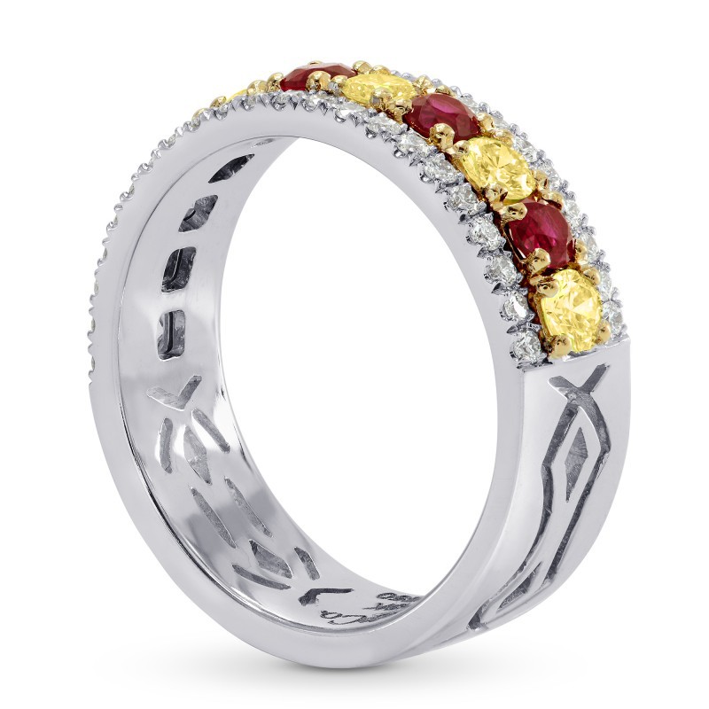 Ruby & Diamond Band ring, SKU 148550 (1.32Ct TW)