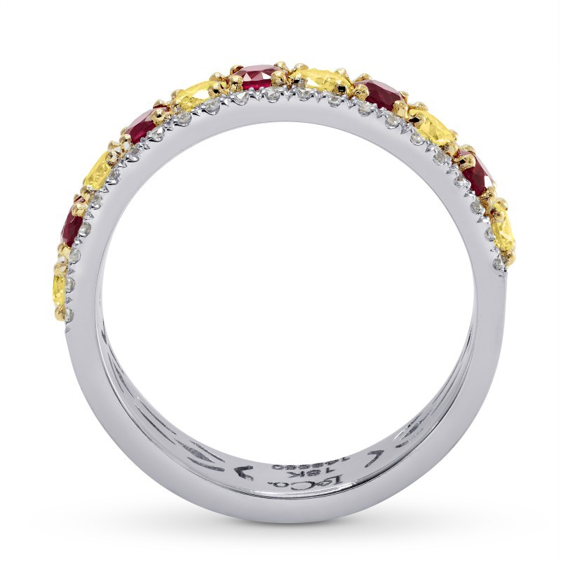 Ruby & Diamond Band ring, SKU 148550 (1.32Ct TW)