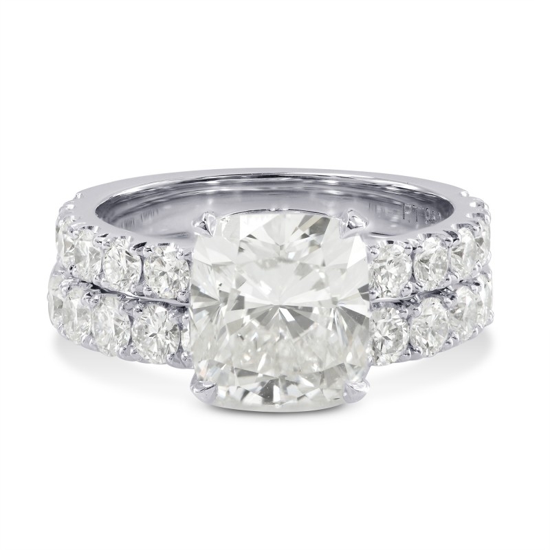 White Cushion Diamond Bridal Set, ARTIKELNUMMER 148555 (0,75 Karat TW)