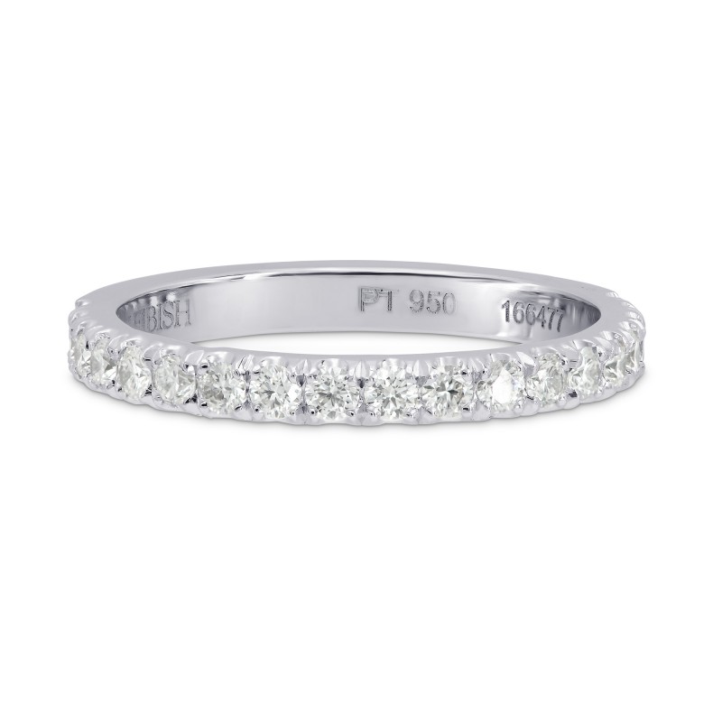 Open Pave Diamond Half Eternity Ring, SKU 166477 (0.44Ct TW)