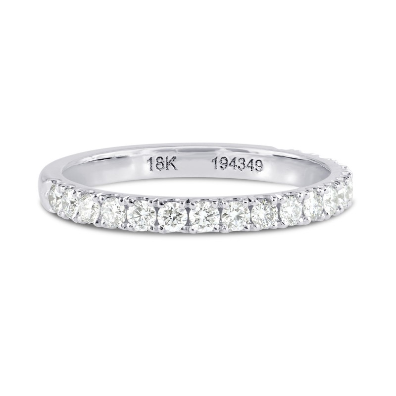 Colorless Diamond Half-Eternity Wedding Band Ring, SKU 210913 (0.27Ct TW)