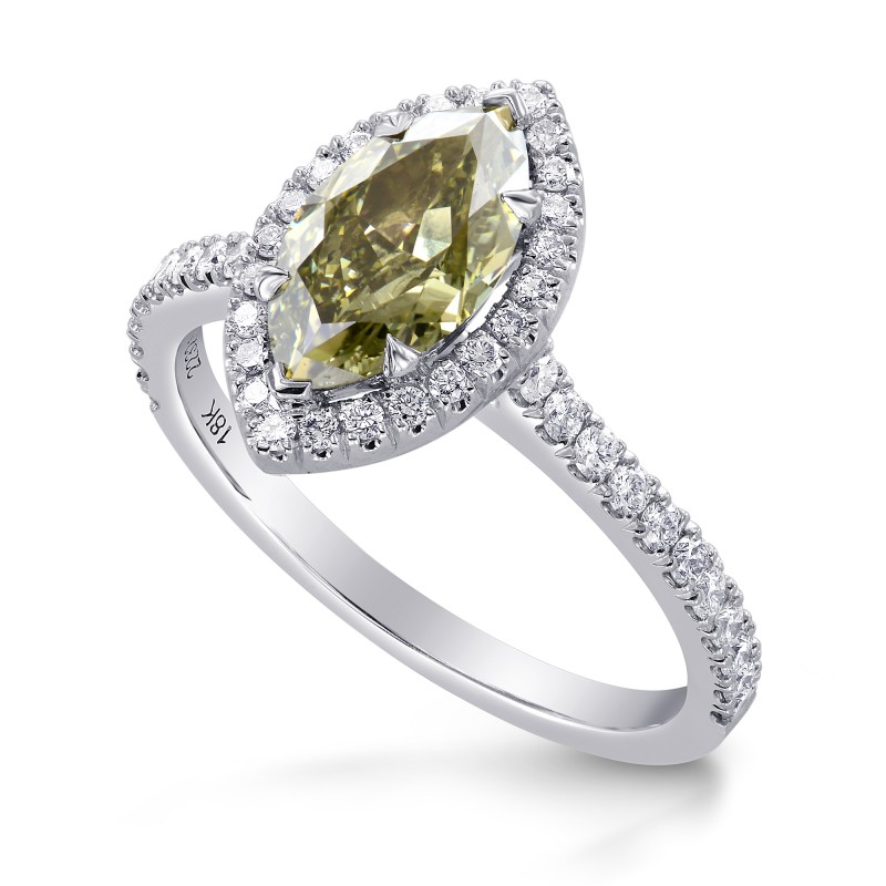 Chameleon Marquise Diamond Halo Ring, SKU 223219 (1.34Ct TW)