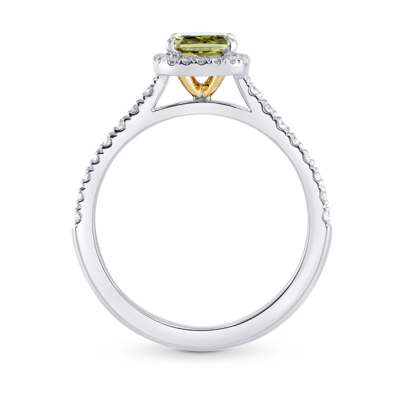 Chameleon Cushion Diamond Halo Ring, SKU 228928 (0.93Ct TW)
