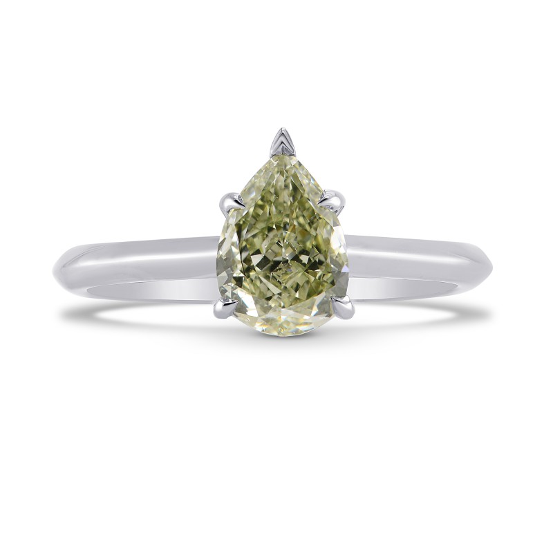 Chameleon Pear Diamond Solitaire Ring, SKU 255931 (1.01Ct)