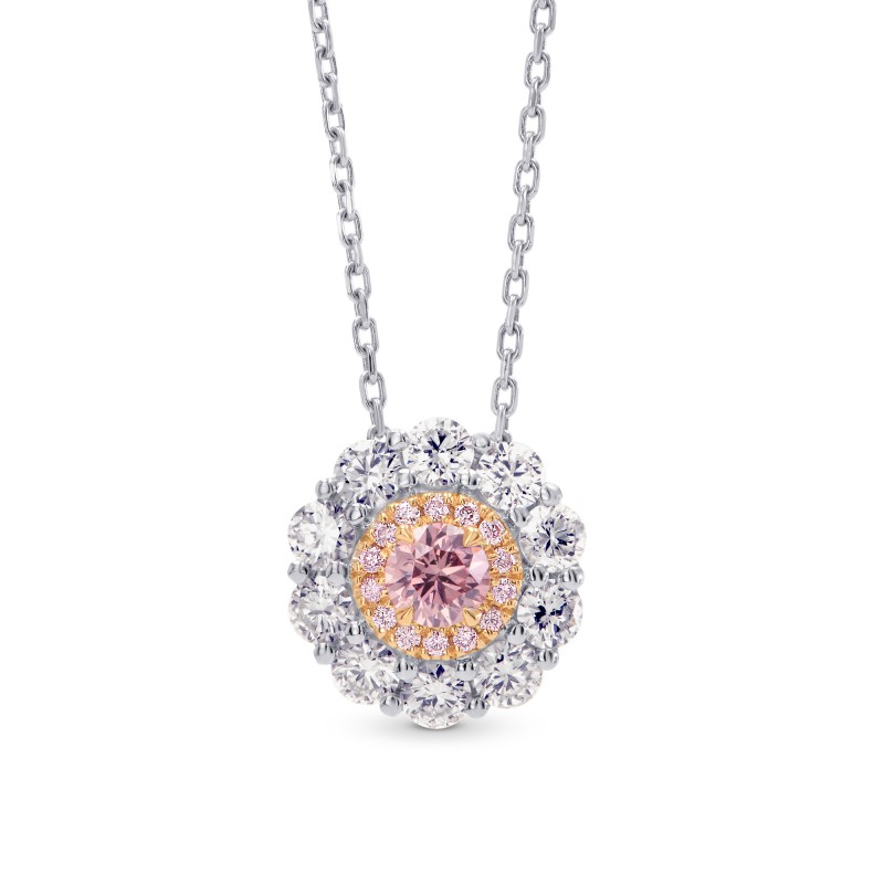 Argyle Fancy Pink Diamond Necklace, SKU 257559 (0.84Ct TW)