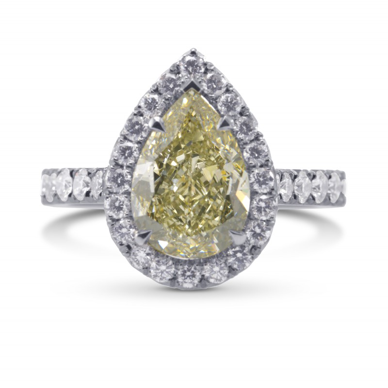 Pear Shape Diamond Halo Ring, ARTIKELNUMMER 264175 (3,96 Karat TW)