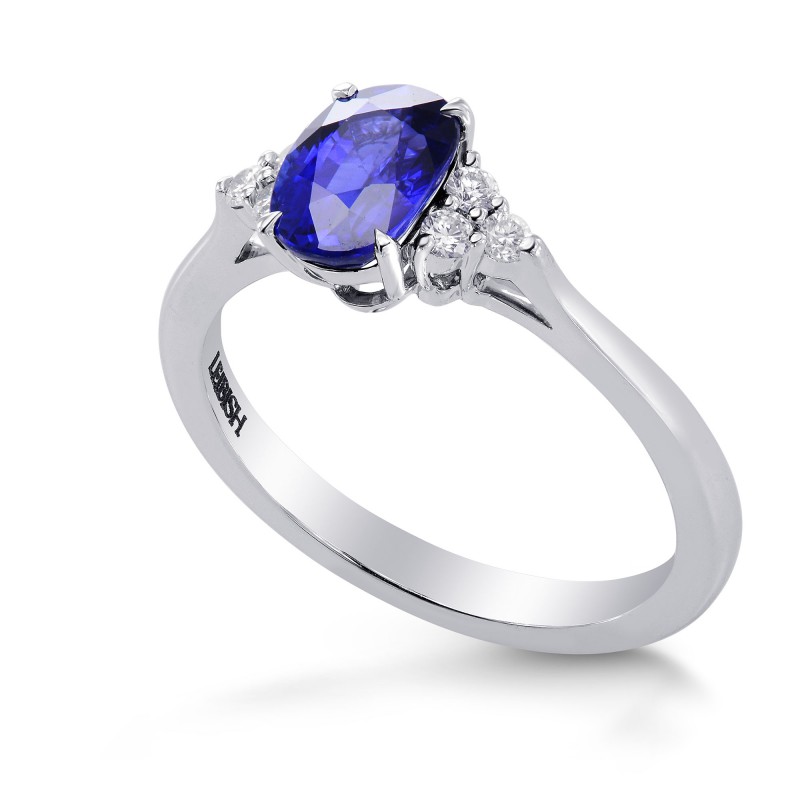 Oval Sapphire & Diamond Accent Ring, SKU 269271 (1.49Ct TW)