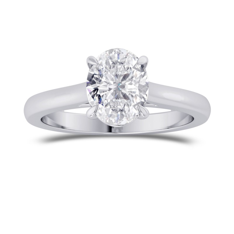 1.00ct. GIA Oval Classic  4 Prong Solitaire Ring, SKU 28102R (1.00Ct TW)
