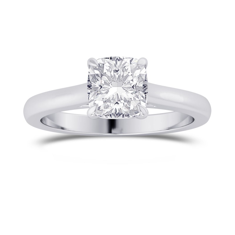 1.00ct. GIA Cushion 4 Prong Classic Solitaire Ring, SKU 28149R (1.00Ct TW)
