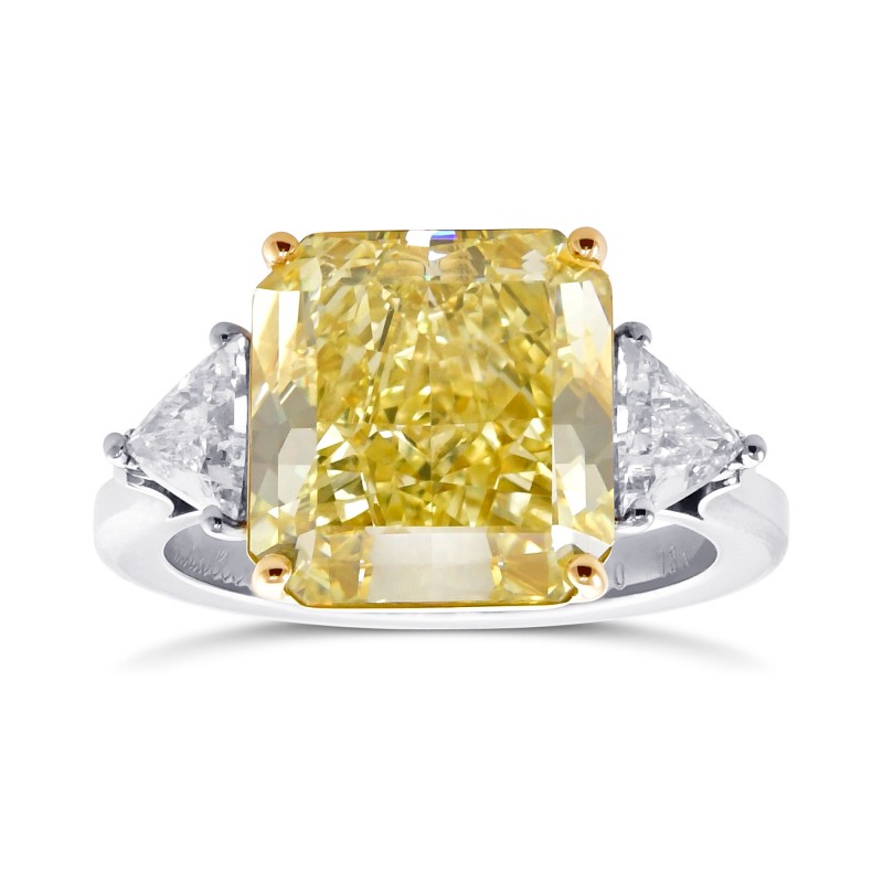 Intense Yellow Diamond Ring, SKU 28979V (6.86Ct TW)