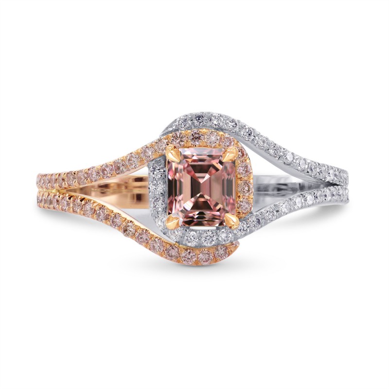 Fancy Intense Pink, Emerald-cut Diamond Dress Ring, SKU 299527 (1.00Ct TW)