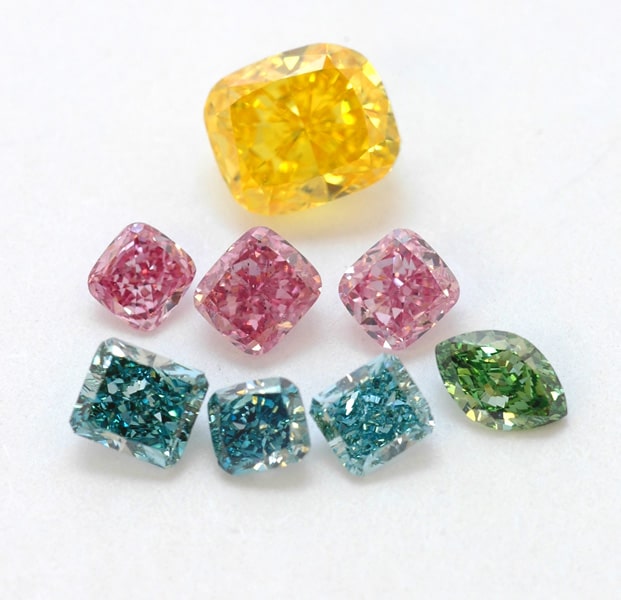 Fancy Colored diamonds collection
