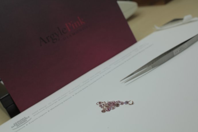 Argyle Pink diamonds