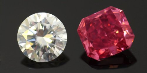 Colorless Diamonds vs Pink Diamonds