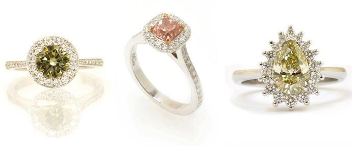 Leibish & Co. Vintage Diamond Rings