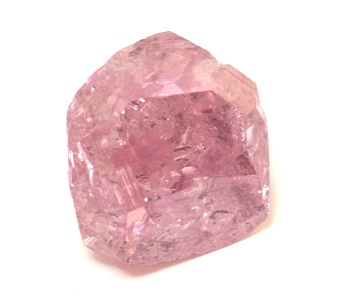 The 4.96-carat rough pink diamond